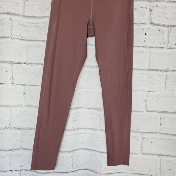 Girlfriend Collective Womens Earth Tone Compressive High-Rise Legging Size Large - Picture 3 of 10